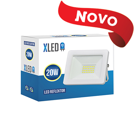 XLED 20W floodlight led reflektor white 01